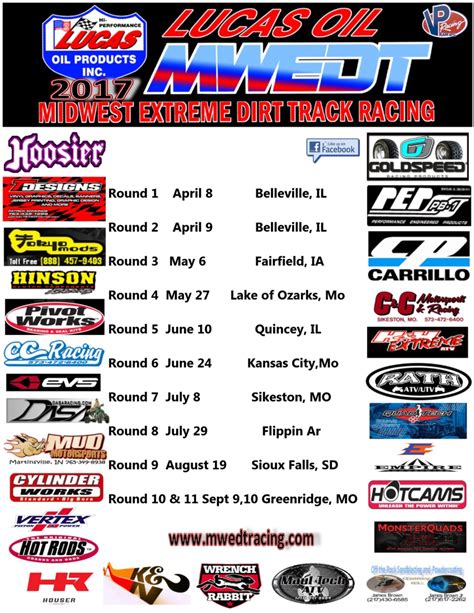 com <b>Dirt</b> OVal South Georgia Kartway Hahira, GA facebook. . Missouri dirt track racing schedule